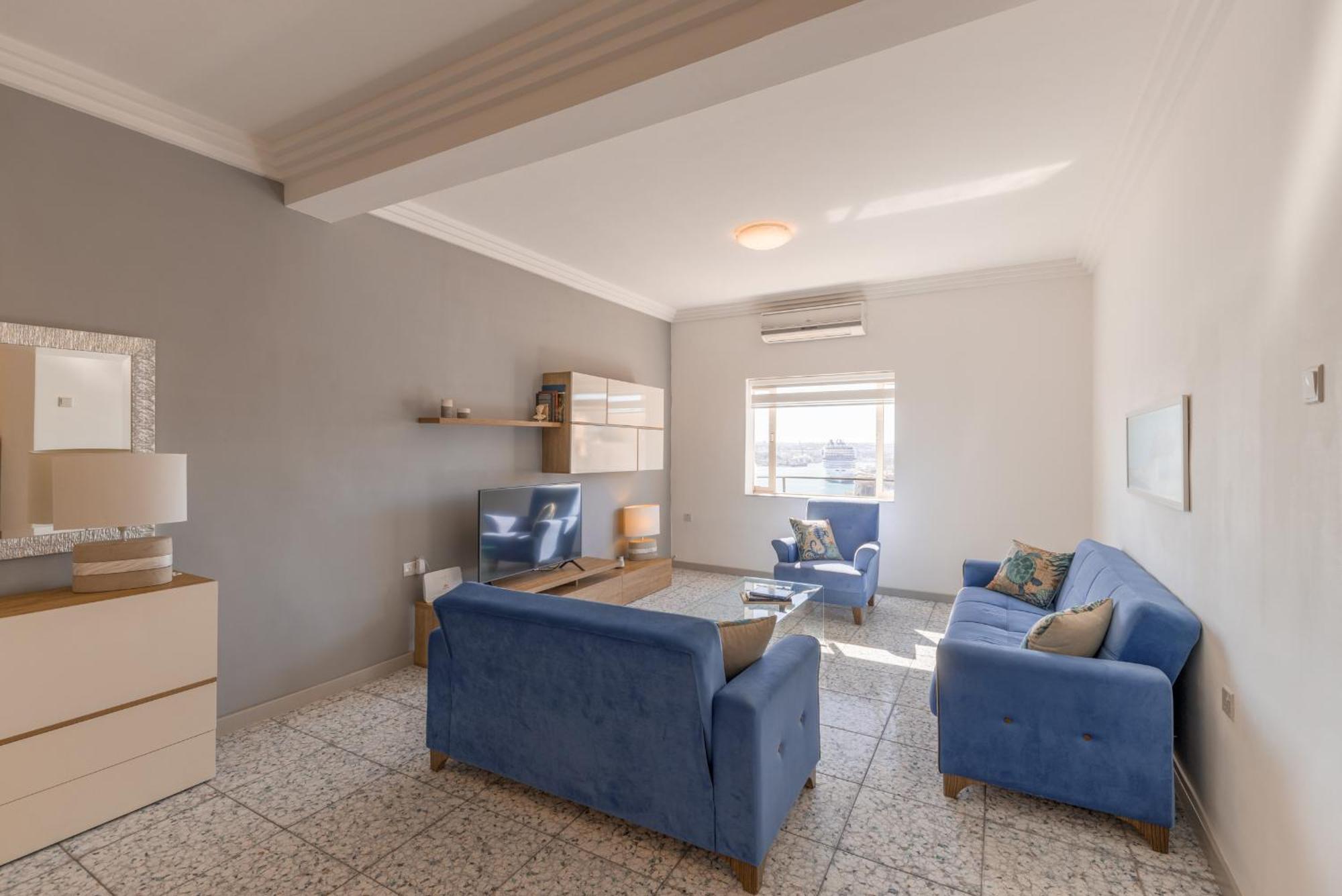 Harbour View - Large 2Br Apartment La Valeta Exterior foto